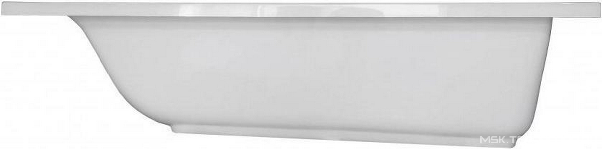 Ванна BRIGHT STONE 180х70 искcусств. мрамор, без ножек и сифона ZZ Aquanet Bright 338574