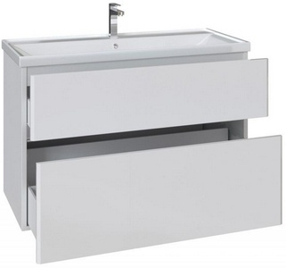 Тумба Sanstar  80 см без раковины, цвет белый ZZ SanStar Велья 62.2-1.4.1.