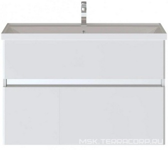 Тумба Sanstar  80 см без раковины, цвет белый ZZ SanStar Велья 62.2-1.4.1.