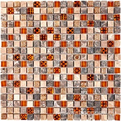720 из мрамора и стекла (чип 15x15) 30х30