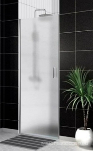 Дверь для душа, в нишу 70хh190см, распашная, реверсивная, (стекло рифленое Punto 5мм, фурн.цв.хром), Uno ZZ BelBagno UNO UNO-B-1-70-P-Cr