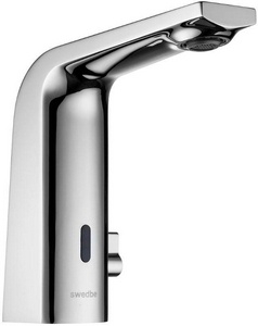 Смеситель для раковины сенсорный, с блоком питания, с регулировкой темп., излив h171,5х177,5мм, (цв.хром), Europe ZZ Swedbe europe 6020-220