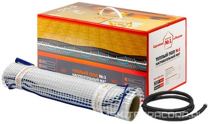 Комплект двухжильного нагревательного мата "Теплый пол №1" ТСП-320-2 м2