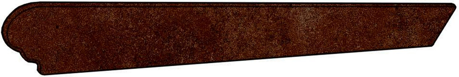 Tapa Peldano Redonda Urban Caoba dcha (Right) ZZ 3.6x33