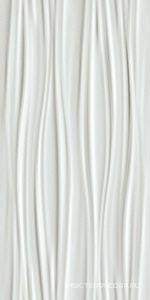 Керамическая плитка для стены Atlas Concorde Italy 3D Wall Design 3D Ribbon White Matt 40x80 ZZ 8SBW
