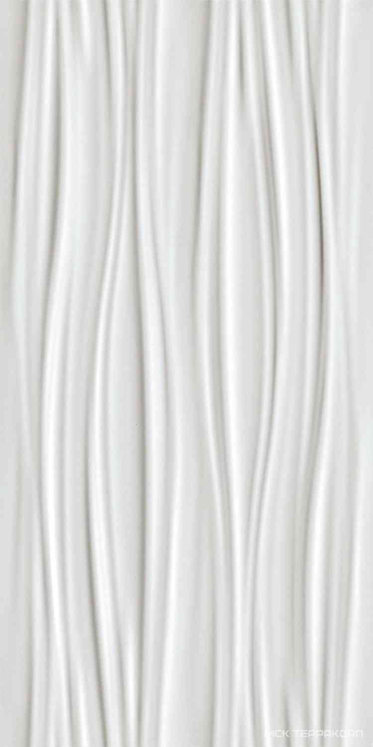 3D Ribbon White Matt 40x80 ZZ
