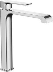 Смеситель для раковины, Высокий, без д/к, (цв.хром), Dor ZZ