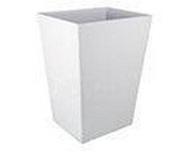 Корзина для бумаги, 20х25х34см, (МДФ цв. белый),  ZZ Colombo Black & White B9202.EPB