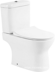 Унитаз-компакт BelBagno Steam BB130CPR безободковый| 64x37x76