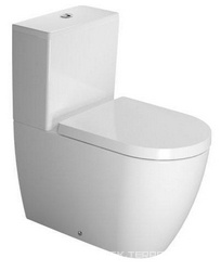 Унитаз-компакт Duravit ME by Starck 2170090000 с микролифтом| 65x39x77