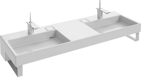 Раковина Jacob Delafon Terrace EXA112 150 см двойная| 150x21x49
