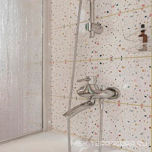 Смеситель для ванны с длинным изливом, хром Lemark Atlantis LM3214C