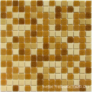 Мозаика Aqua 350 (на сетке) (20x20x4)  32,7x32,7 Bonaparte Мозаика стеклянная n156256