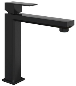 Смеситель для раковины, высота излива165 мм, без д/к, цвет черный,  ZZ Paini Grazia 21PZ205M