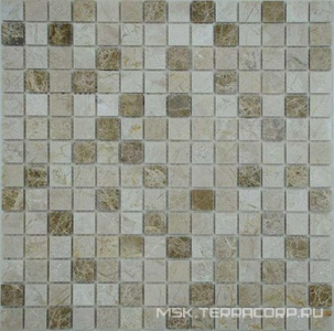 Мозаика Спектр-М Натуральный камень Мозаика из камня на сетке М20-269-20Р ZZ |30.5x30.5