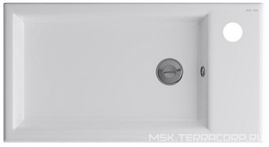 Раковина для тумбы , 45 см, цв. белый глянец, ZZ AMPM X-Joy M85AWCC0452WG