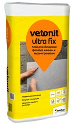 Вебер ветонит клей  Ultra Fix эластичный 25 кг.