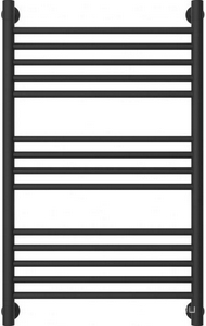 Полотенцесушитель "+" 800x500 мм, прямой, подключ. 3/4, комплектующие в комплекте, цв.темный титан муар ZZ Сунержа Богема 15-0220-8050