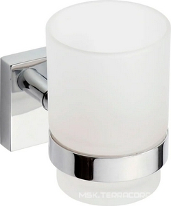 Стакан для зубных щеток настенный 70x95x105мм (цв.хром)  ZZ Bemeta Beta 132110012