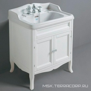 Тумба напольная 690х520хh805мм, (цв. белый, для раковины арт. AR834),  ZZ Simas Arcade ARMD70