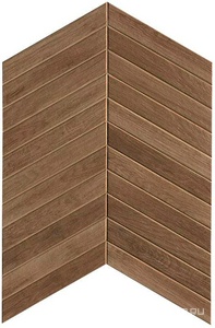 Керамогранит для пола и стены FAP Ceramiche Roots  Chevron Tobacco 7,5x45 fQNS