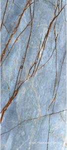 Керамогранит для пола и стены FMAX FMAX  120x270 Elegant Blue 6 mm glossy 120x270 1227FD22
