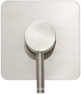 Смеситель для душа, встраиваемый в стену, внутренняя часть в компл., (цв. браш.никель),  ZZ Allen Brau Priority 5.31012-BN