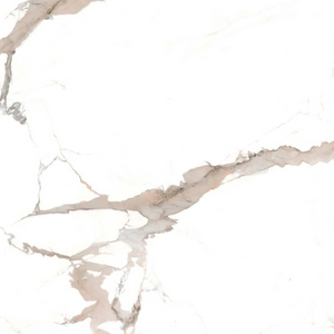 Керамогранит для пола и стены Zerde Calacatta Calacata brown 80x80 n166759