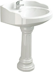 Раковина Sanitana Grecia 65 с пьедесталом| 64x97x56