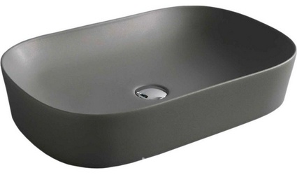 Раковина ArtCeram Ghost 65 grigio oliva| 64x12x41