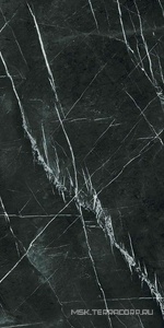 Керамогранит для пола и стены Гранитея Neiva/Нейва Neiva Black/Нейва G395 черный мат.60x120 G395MR