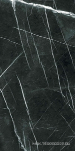 Керамогранит для пола и стены Гранитея Neiva/Нейва Neiva Black/Нейва G395 черный мат.60x120 G395MR