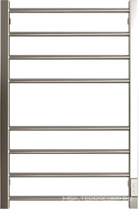 Полотенцесушитель электрический 80х50 см, скрытый монтаж, цв. хром KL Двин S plaza 4656759178819