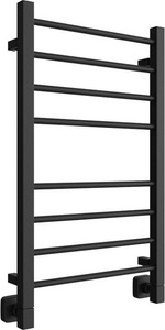 Полотенцесушитель водяной 80х50 см, К8 квадрат цв. черный, KL Двин S plaza 4657812411836