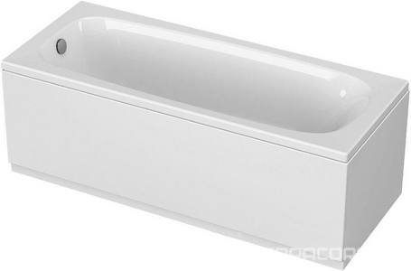 Ванна 170х75хh41см, прямоугольная, без ножек/каркаса, (акрил),  ZZ Cezares Eco ECO-170-75-41-W37