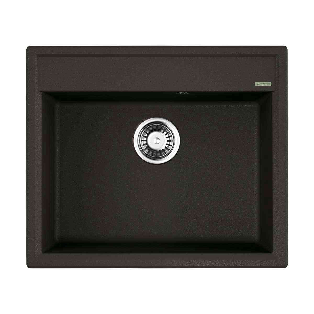 Мойка кухонная Omoikiri Daisen 60-DC темный шоколад| 51x60x21