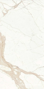 Керамогранит для пола и стены Ariostea Ultra Marmi Bianco Calacatta Lev Silk 6 mm 75x150 UM6SK157536