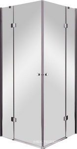 Душевой уголок900*900*1950 мм, стекло-прозрачное, профиль-хром,  ZZ Cezares Verona VERONA-W-A-2-90-C-Cr