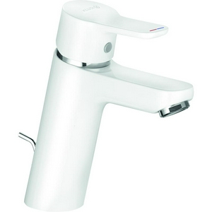Смеситель для раковины, с донным клапаном, цв.белый XX Kludi Pure&Easy 372909165