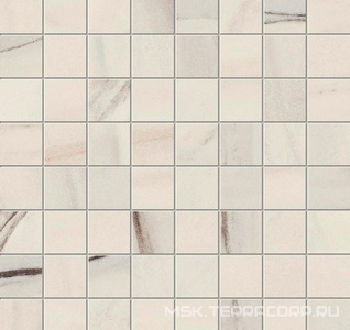 Мозаика Marvel Bianco Fantastico Mosaico Matt  30x30 Atlas Concorde Italy Marvel Dream AOVF