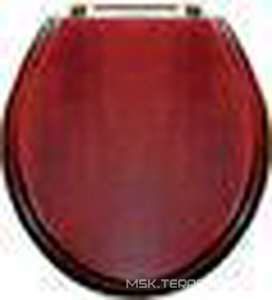 Сиденье для унитаза МДФ, красное дерево, петли (латунь)  ZZ Devon & Devon Oxford 2IBSEMDFSTAND