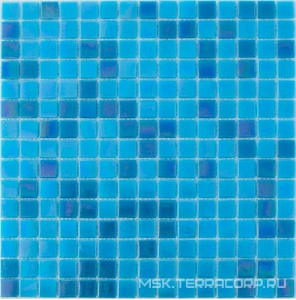 Мозаика Мозаика из стекла на сетке SH-042 |32.7x32.7 Спектр-М Микс стекло SH-042