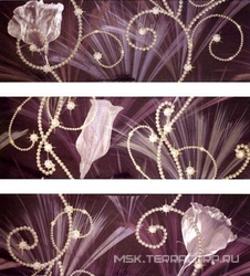 Decor Set(3) Pemba Morado XX|29.5x90