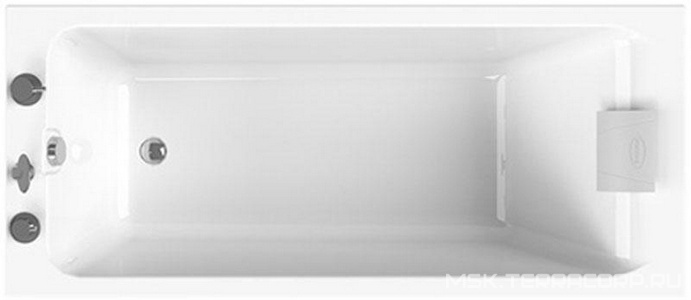 Ванна акриловая "", 1750х750 мм, БЕЗ каркаса, слива-перелива и панели, белая ZZ Vannesa Агата 2-01-0-0-1-227Ч
