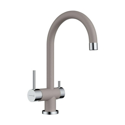 Смеситель Omoikiri Yamada GR для кухонной мойки| 14x37x23