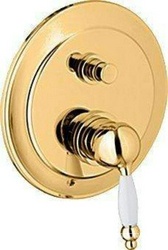 Смеситель Webert Dorian DO860101010 С ВНУТРЕННЕЙ ЧАСТЬЮ, золото| 19x19x5