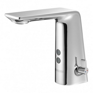 Смеситель для раковины сенсорный, с регулировкой темп., излив h143х126мм, (цв.хром), Europe ZZ Swedbe europe 6020