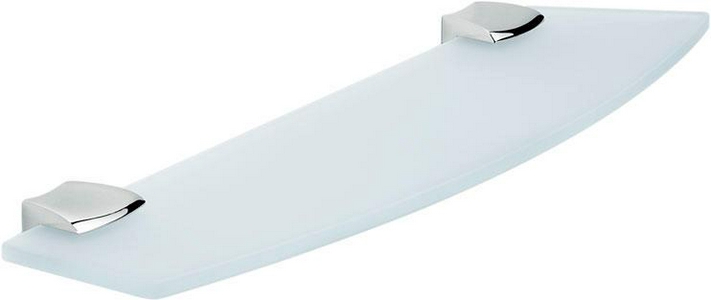 Полочка 60 см,  (стекло мат., крепл. цв.хром),  Colombo Land B2816.000