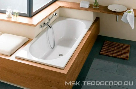 Ванна 180х80хh42(56)см, с шумоизоляцией, (БЕЗ ножек арт.B23-1500 и удлинённого слива-перелива), (цв.белый с антислип, с Glaze Plus), Bette  ZZ Bette Starlet 1630-000 PLUS, AR