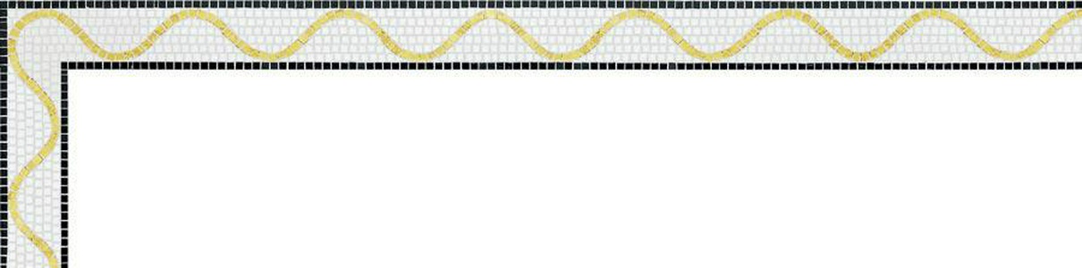 Мозаика Demetra Oro Giallo 10 ( h=8.8cm) |9.6x100 Bisazza Бордюры 6849